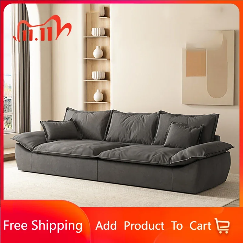 

Unique Living Room Sofas Soft Modern Comfortable Floor Sectional Couch Sofas Puffs Recliner Nordic Divani Da Soggiorno Furniture