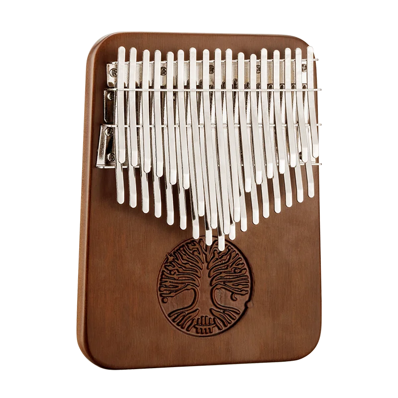 Hluru 24/34/38 Keys Kalimba Professional Thumb Piano Black Walnut Wooden Material Keyboard Children Instrument Birthday Gifts