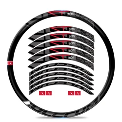 Racing 4 DB Road Bike Wheel Set Stickers Bike Rim Decals Cycling Decorative Waterproof R4 Disc Brake Sticker Bicycle Accessories