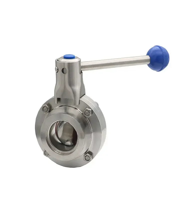 

Vacuum Manual Butterfly Valve Water OEM Clamp Handle DN Sanitary Stainless Steel General YM or Custom Logo DIN Standard ISO9001