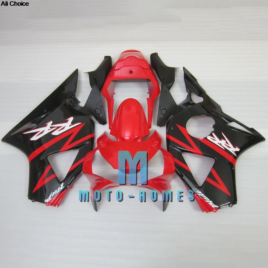

Complete Fairing Kit for Honda CBR954RR CBR 2002 2003 02 03 954RR 954 Perfect Fit Fairings Set Black Red No Need Modify