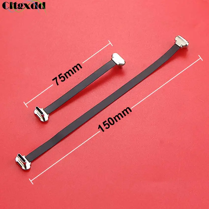 

Cltgxdd USB Type-C Connector USB C FPC Soft Flat Cable Male To Male Charging Cable Fast Charge Charge Wire Extention For Phone