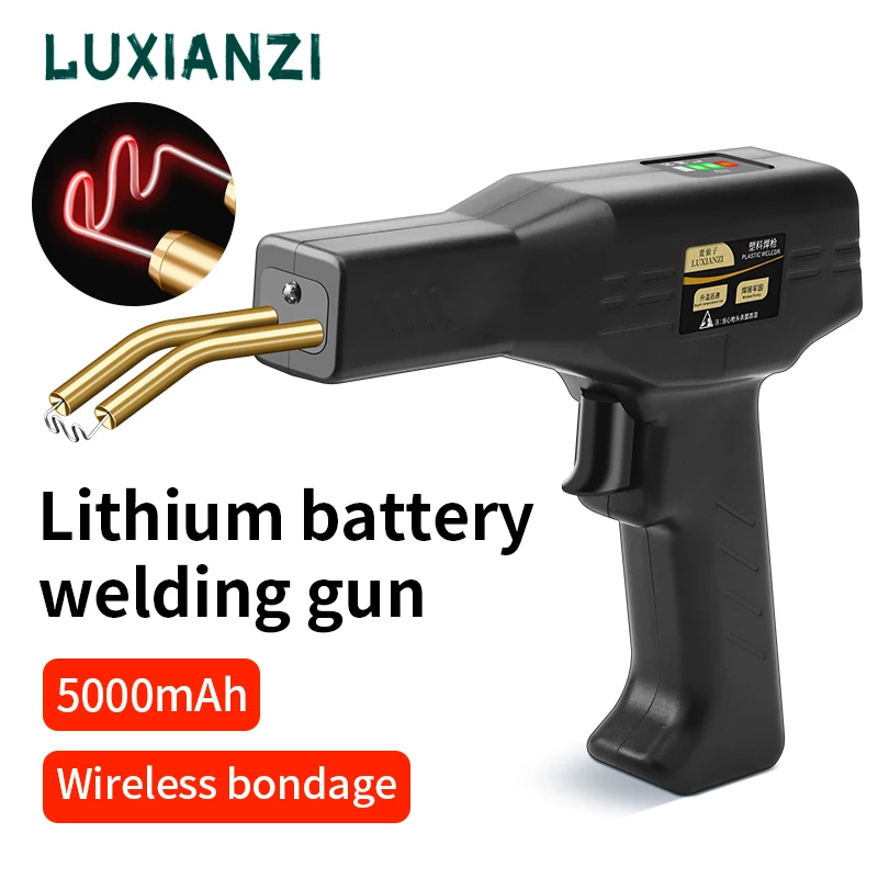 

LUXIANZI Hot Stapler Plastic Welder Gun Lithium Battery For Car Bumper Welding Repair Machine Plastic Staple PVC Repairing Tool