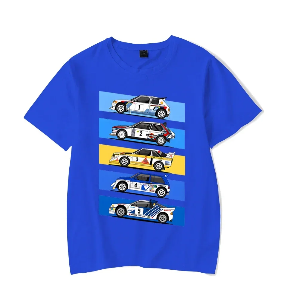 1986 Group B Rally Cars Funny Tee T-Shirts Fashion Summer Men Short Sleeve T Shirts Black Tops Tees Hip Hop Streetwear Camisetas