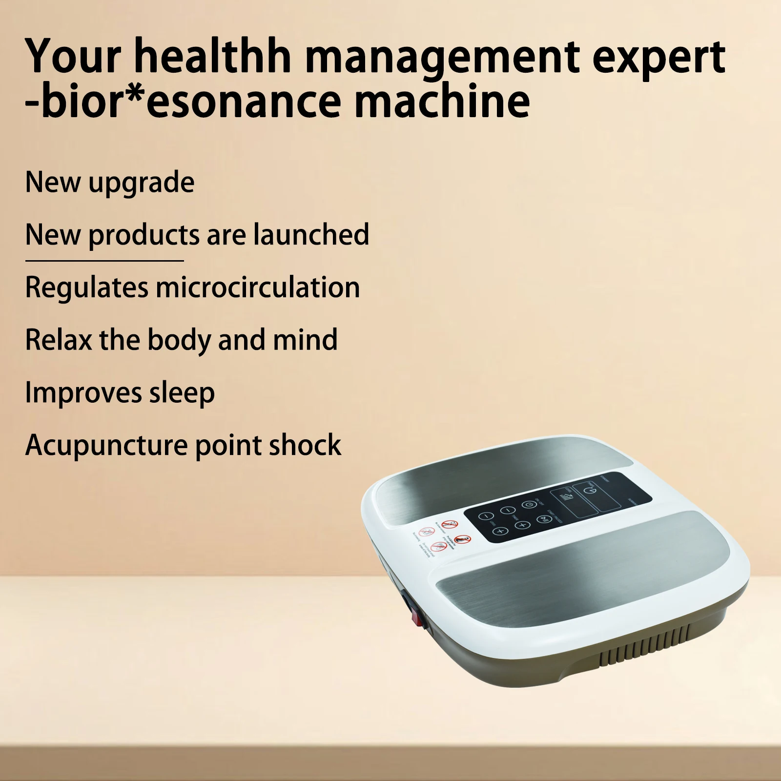 

Terahertz Energy Bio Resonance Therapy Blood Circulation Meridian Foot Massage Machine Tera Care Pain Relief Foot Spa Instrument
