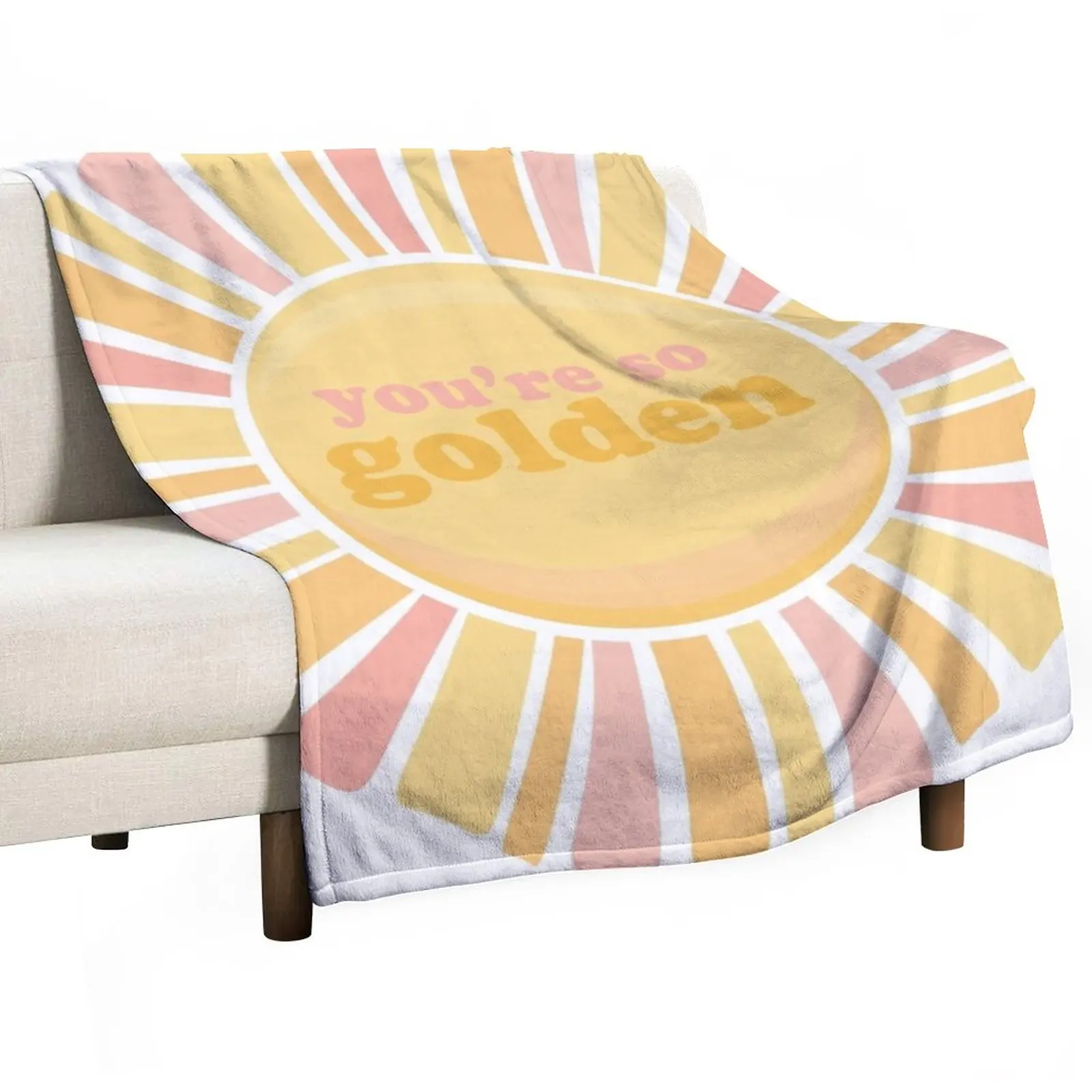 

you're so golden Throw Blanket manga Decoratives Blankets