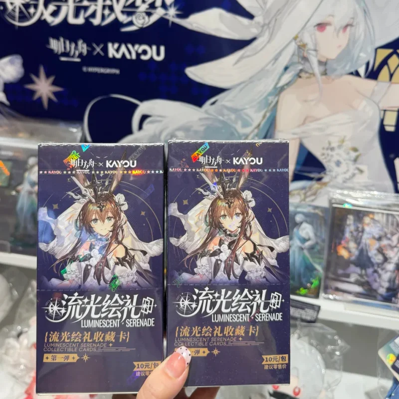 

Kayou Arknights Collectible Trading Cards Luminescent Serenade First Edition Official Game Peripheral For Adult Collectors