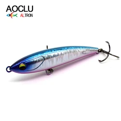 AOCLU-Hard Bait Wobbler, Sinking Pencil Stick, Heavy Long Distance Casting, Suitable for Fresh Sea Water Fishing, 105mm, 28.3g