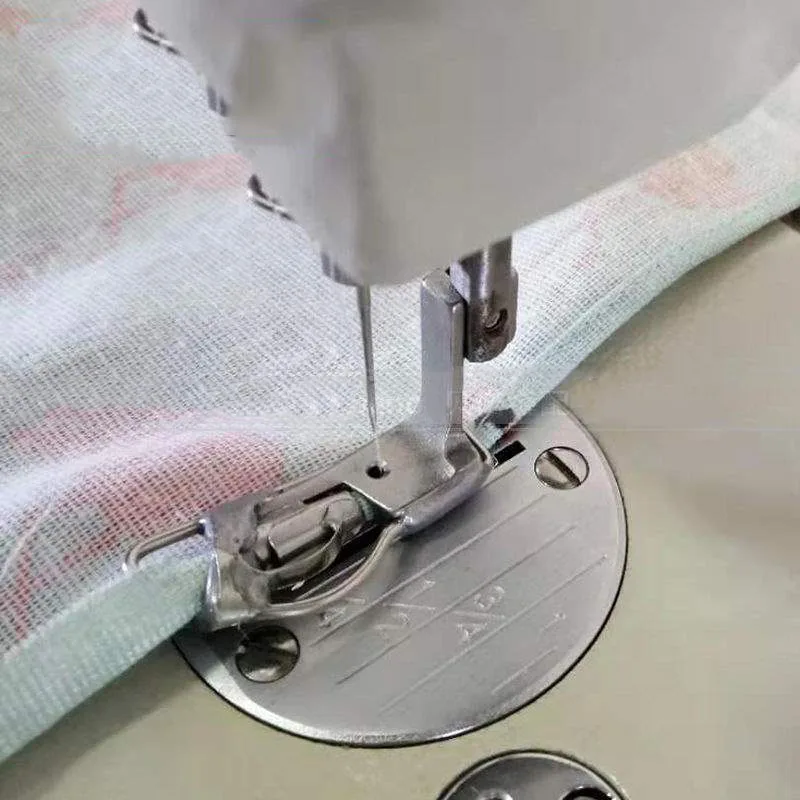 Industrial Sewing Machine Three-Fold Curling Presser Foot 3-Fold Hem Cuff