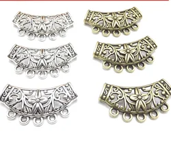 Jewelry finding & components parts Autumn and winter sweater chain material Bronze large crane tube Hollow handmade #JY127