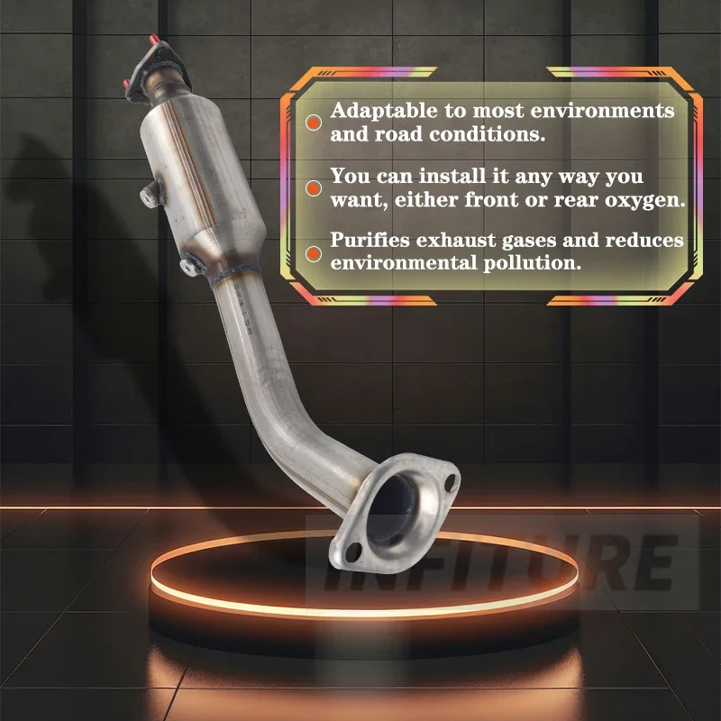 High Flow Catalytic Converter for Honda CRV CR-V 2.4L 2002 2003 2004 2005 2006 Exhaust Catalytic