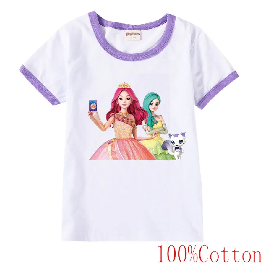 New Korean Anime Secret Jouju T Shirt Kids Cartoon Summer Clothes Baby Girls' Funny T-shirt Teenager Boys Short Sleeve Clothing