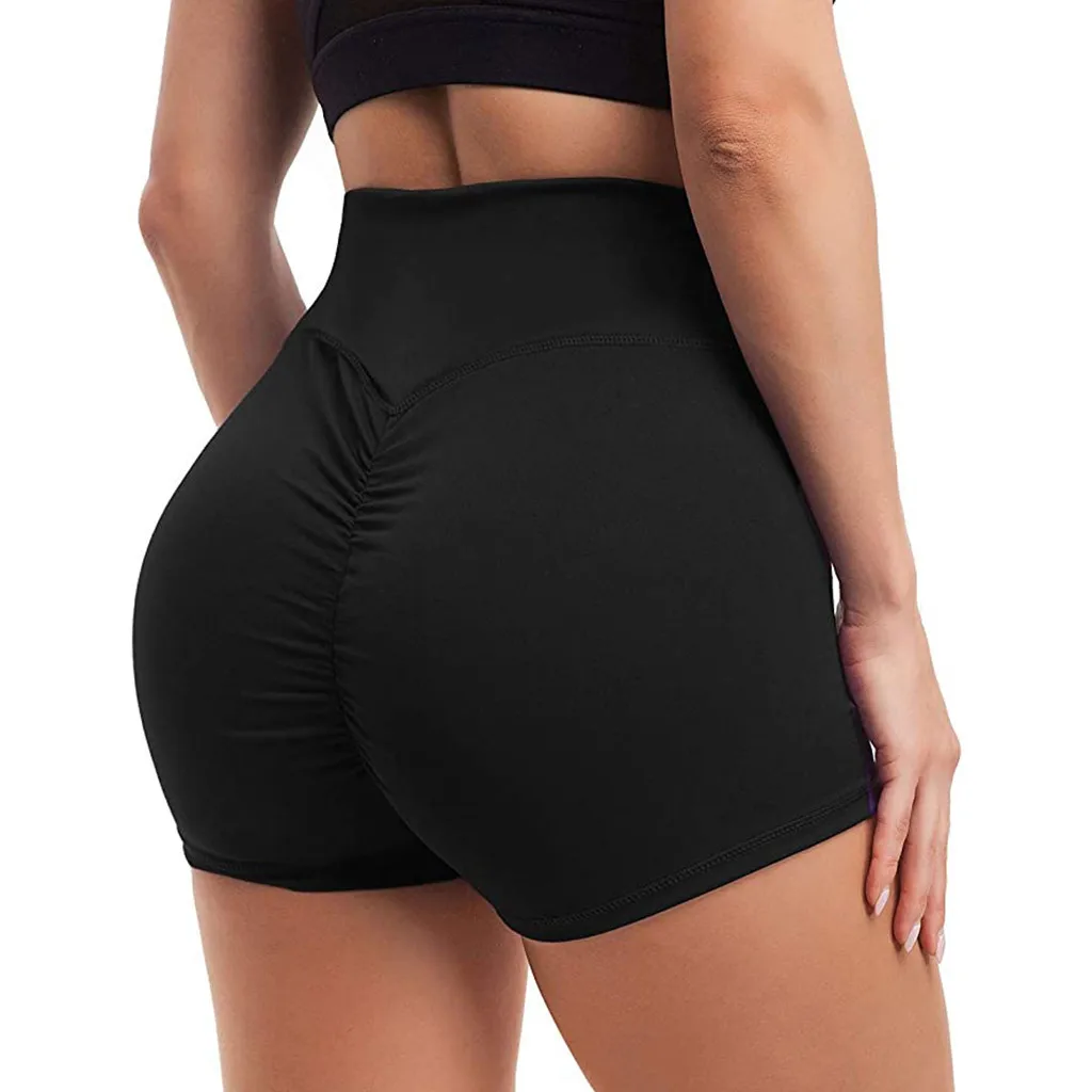 New Women High Waist Honeycomb Yoga Shorts Seamless Workout Elastic Buttocks Sportswear Impact Fitness Leggings gym - Image 4