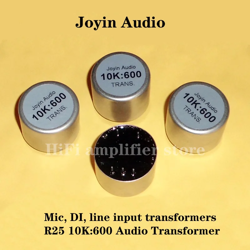 R25 10K: 600 permalloy transformer, microphone signal audio DI instrument box line, 4 times step-down transformer