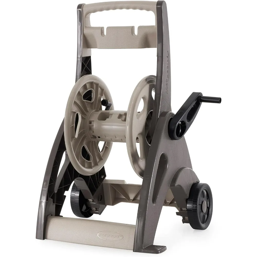 

Suncast 175 ft. Hosemobile Garden Hose Reel Cart with 6" Wheels, Bronze/Taupe