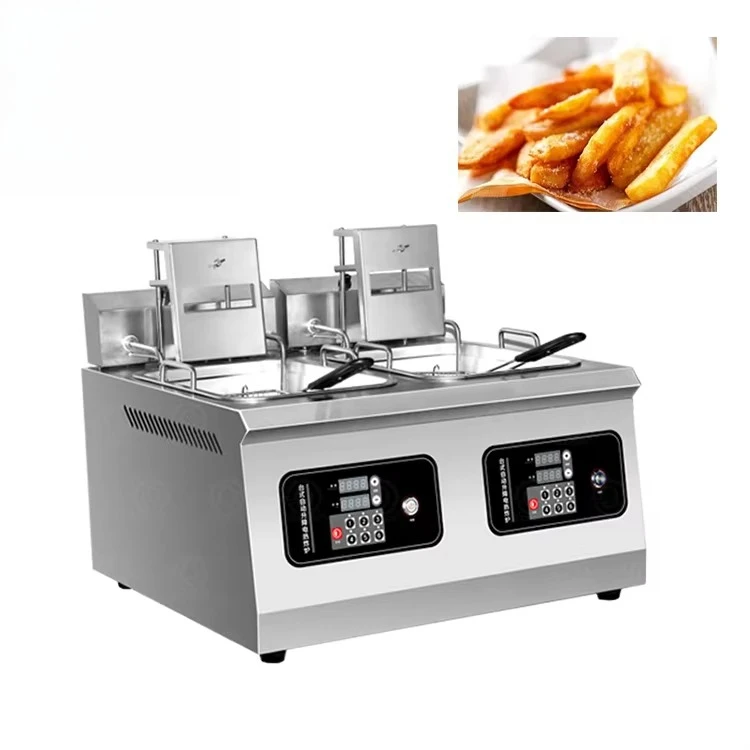 Xiaomi QDMECH factory direct sales large capacity electric fryer Chinese supplier commercial French fries equipment