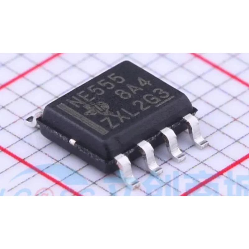 120PCS New original  NE555DR NE555P SOP-8 DIP-8