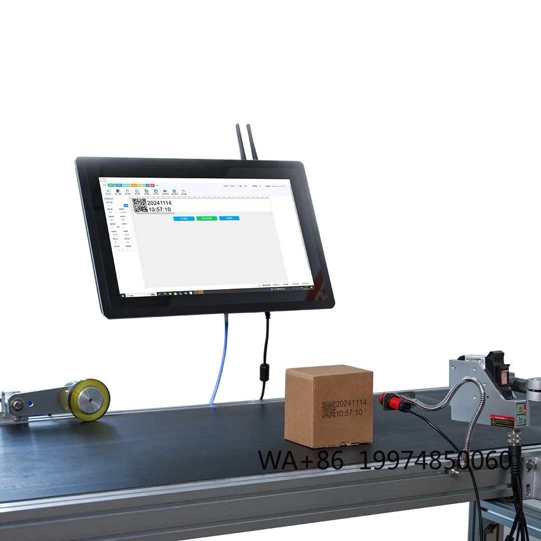 

New Portable Seamless Thermal Inkjet Printer Docod TX2-1 TIJ Barcode Expiry Date Coding Machine Support Splicing Printing