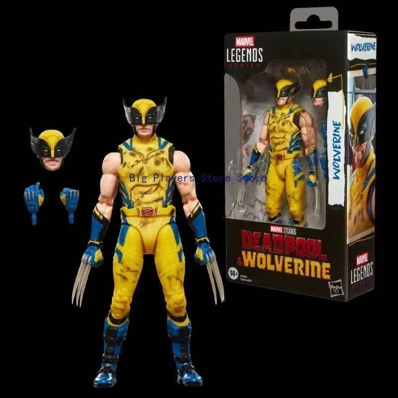 

Фигурка Hasbro Marvel Legends: Дэдпул-Волк (по мотивам фильма), поврежденный в бою костюм, модель