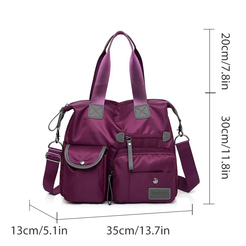 Nimblepack-Sac à main classique pour femmes, sacs à main de grande capacité, mode vintage, unique initié, MUNIBag