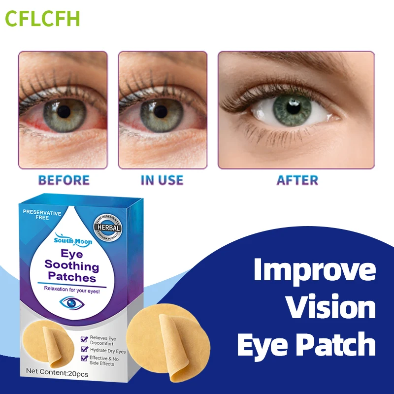 

Eyesight Improvement Eye Patches Eye Dry Fatigue Myopia Amblyopia Restore Improve Vision Relieve Natural Extract Eye Mask