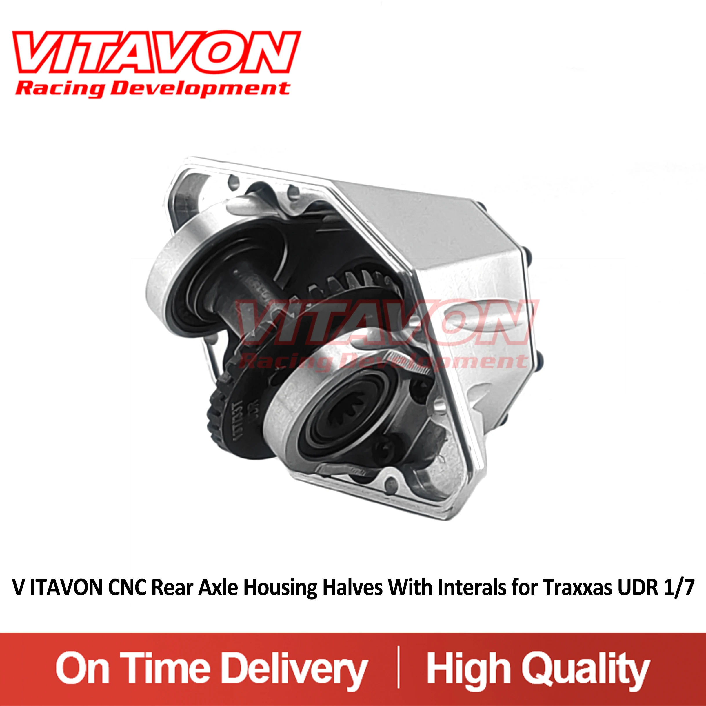 

Корпус задней оси с ЧПУ VITAVON половины с интервалями для Traxxas UDR 1/7