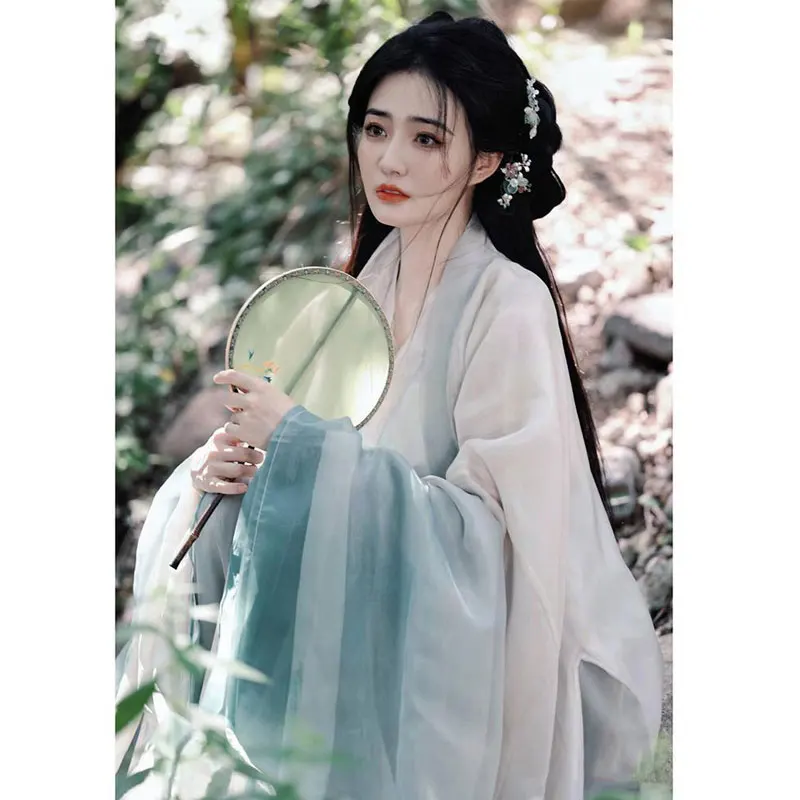 Long-sleeved Hanfu Dress Women Fairy Costume Chinese Hanfu Dress Women's Clothing Ancient China Costume Performance Photo Outfit