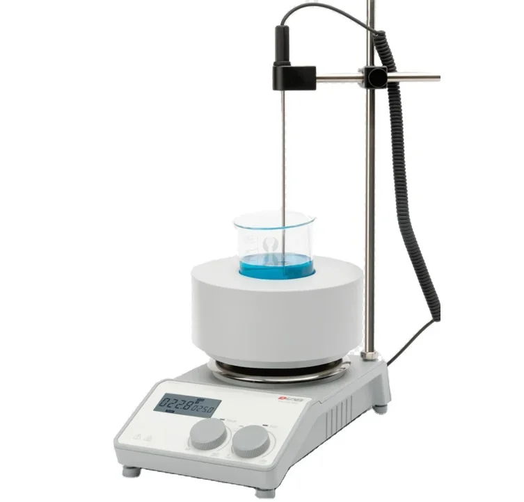 

MS-H280 Pro Stainless Steel LCD Digital Magnetic Stirrer Electric Heating Mantle with Temperature Sensor Support Clamp Included