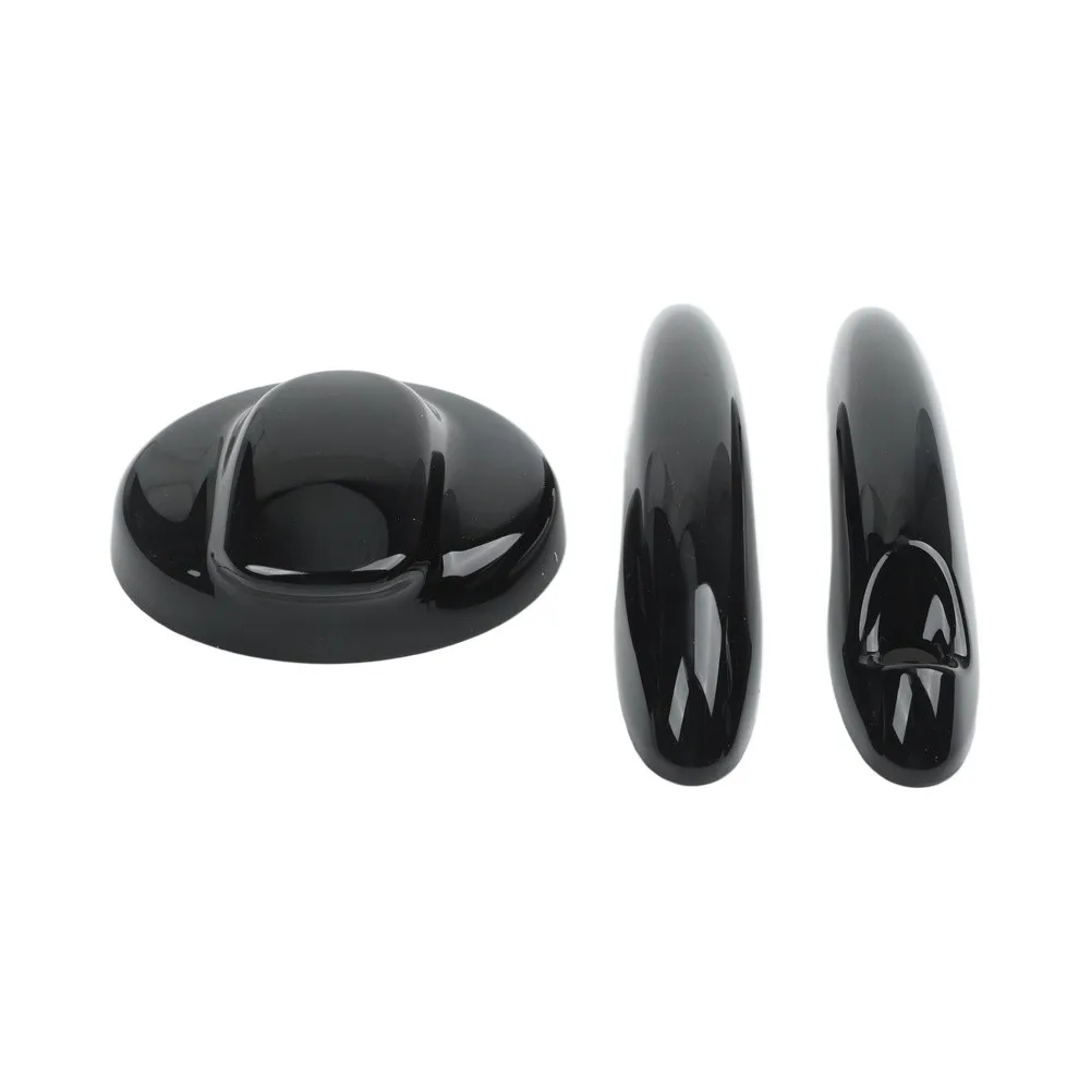 Car Maintenance Vehicle Enhancement for mini Accessories ABS Plastic Material Gloss Black Finish Hassle-Free Setup