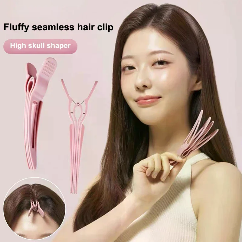 

Fluffy Hairpin Women Curling Roots Curling Fixed Shape Clips Volumizing Hair Clip Bangs High Skull Artifact Easy-Use Hair Roller