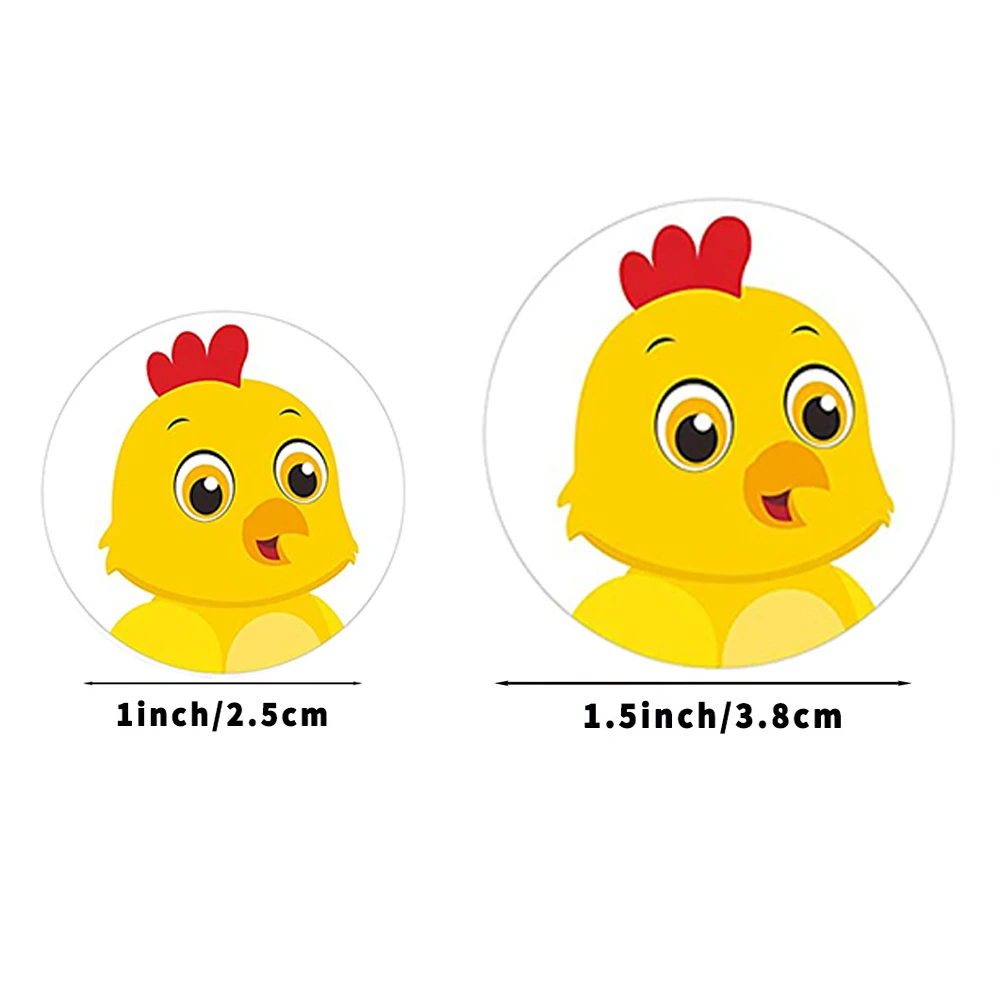 500 Buah Kartun Hewan Anak-anak Hadiah Stiker Lucu Mainan Permainan Tag DIY Hadiah Penyegelan Label Alat Tulis Dekorasi Perlengkapan Stiker