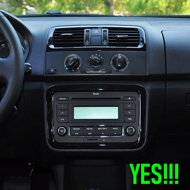 7 "4 + 64 ГБ для vw Skoda FABIA1 1999-2008 Автомобильный радиоприемник Android13 Автомобильный мультимедийный видеоплеер GPS-навигация Carplay Touch