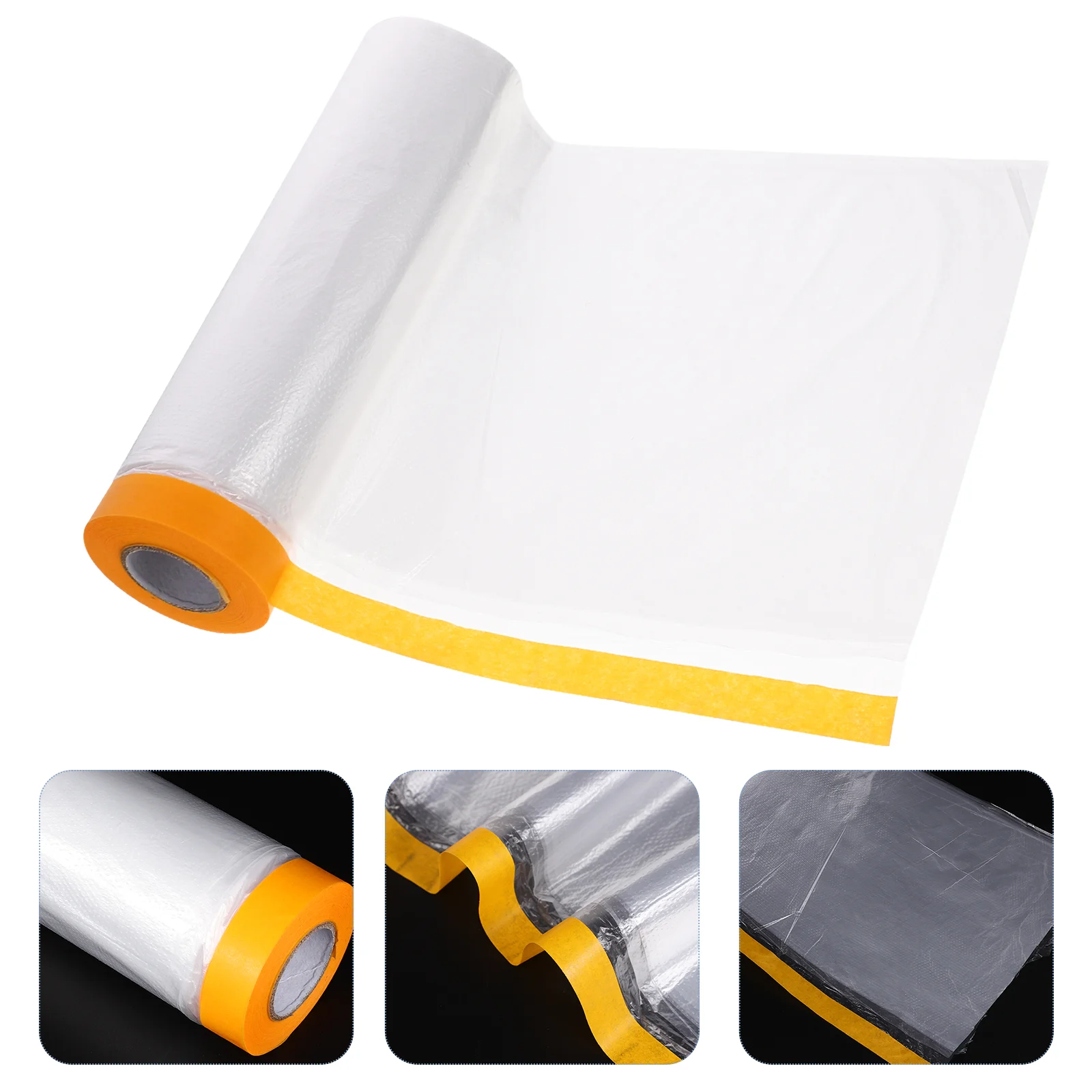 Window Insulation Film Weatherproofing Window Insulation Film with Adhesive Tape window insulation kit