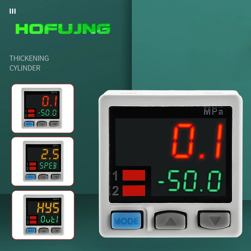 NEW Digital Pressure Sensor DP-101 DP-102 Digital Display Figures Show That Vacuum Pneumatic Pressure Sensor