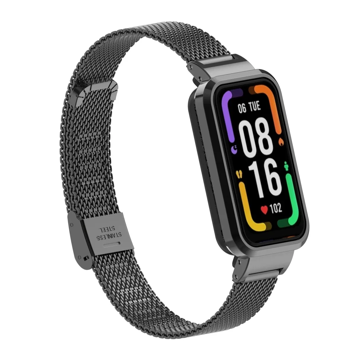 Защитный чехол для Redmi Smart Band Pro, ремешок для часов Redmi Band Pro, металлические браслеты для redmi band pro, защитный чехол