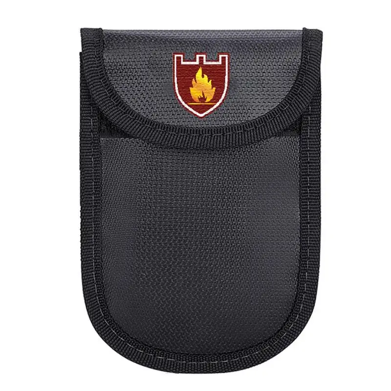 Safe Storage Fireproof Bag Small Size Fire Proof Money Pouch Valuables Holders Suit For IDCard Keys Passport Bills Protection