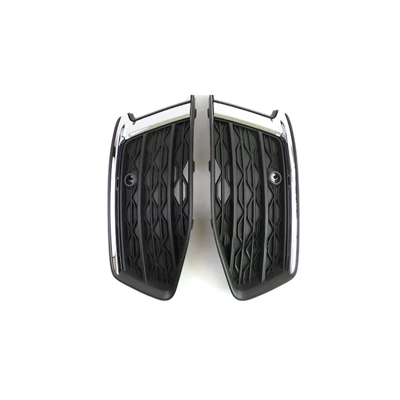 Auto Front Lower Bumper Fog Light Grille Grill Cover Replacement For Audi A6 C8 2019 2020 2021 4KD807647 4KD807648