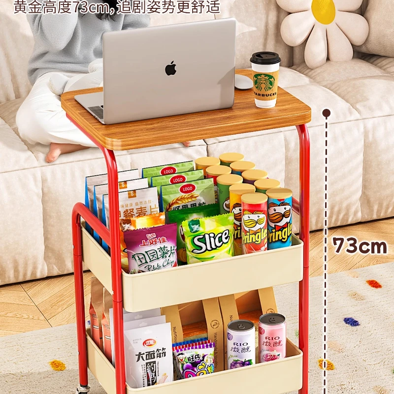 الدوبامين عربة الوجبات الخفيفة تخزين الرف غرفة المعيشة الطابق الدائمة أريكة متنقلة السرير وحدة التخزين كاريلو مانيكير الأثاث