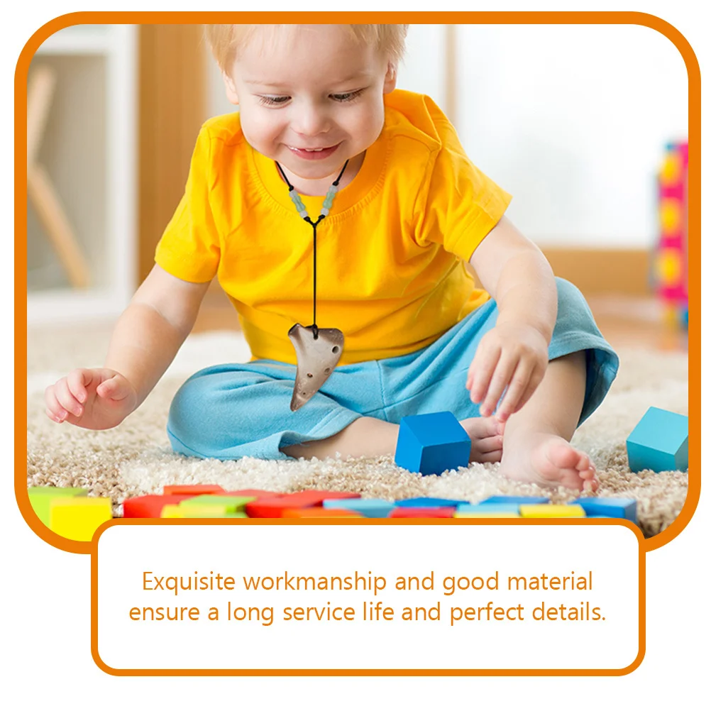 

2Pcs Mini Ocarina 6-Hole Professional Lightweight Portable Musical Instrument for Beginner Student Practice Tool