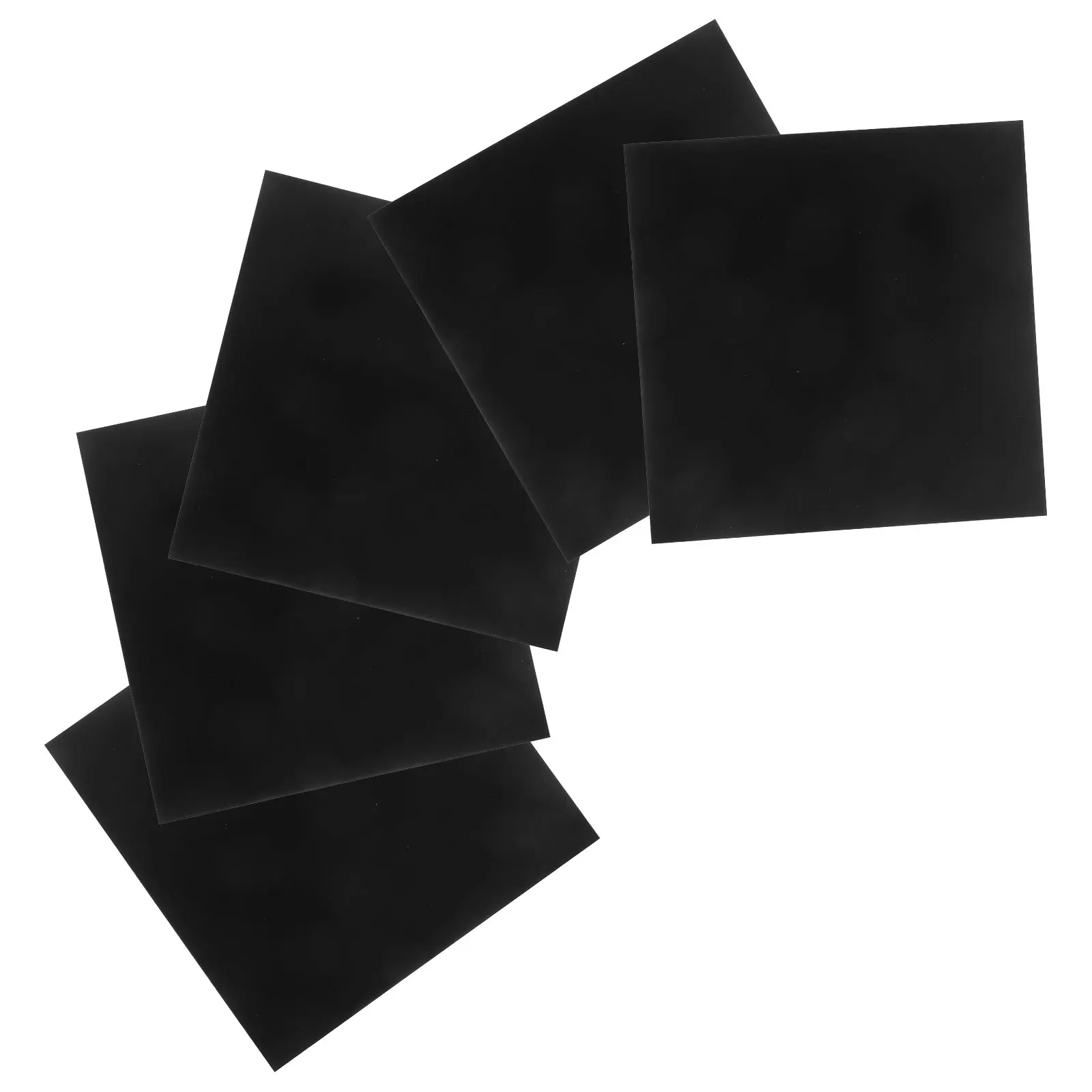 

5 Pcs Black Anodized Aluminum Plate 5052 Alloy Sign Panel 0 5MMx100x100 DIY Crafting Industrial Use Metal Sheet