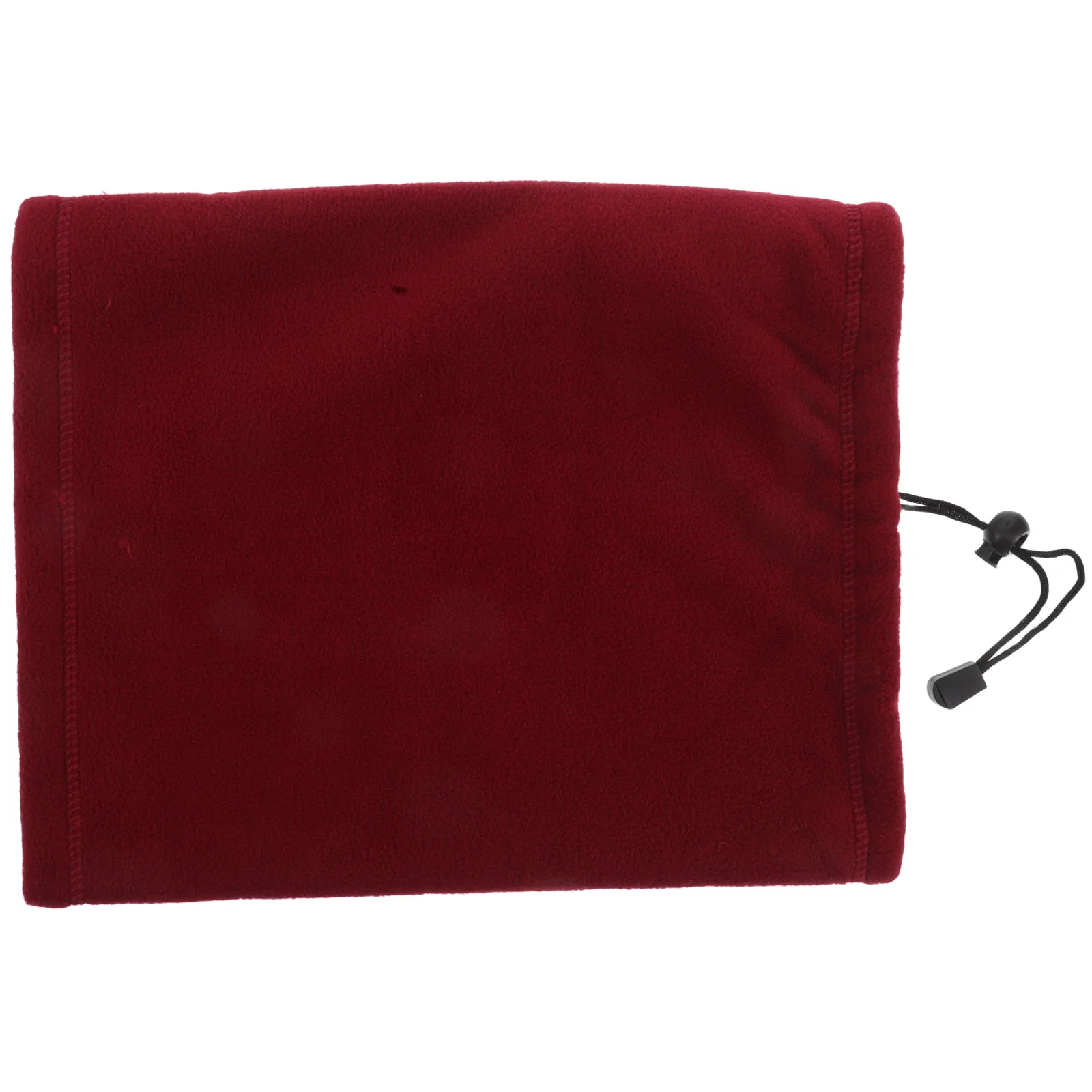 

Outdoor Drawstring Neck Gaiter Warm Fleece Scarf Skiing Snowboarding Hiking Cycling Winter Sports Thermal Face Mask Weather