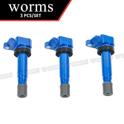 Worms Ignition Coil Racing Coil 3pcs Set For Toyota Duet M100A M110A 98-00 EJDE 00-04 EVJE Perodua Kenari Kelisa Myvi 1.0 ダイハツ