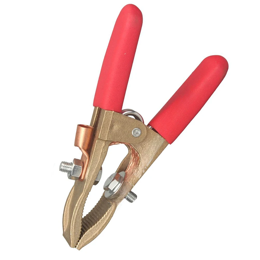 500A Earth Cable Clamp Welding Pliers A Shape Earth Wire Clamp Grounding Clamp For Gas Shielded Welding Argon Welding
