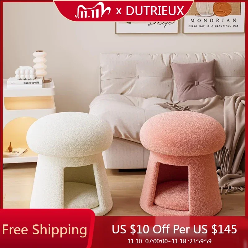 

Dining Minimalist Vanity Chair Storage Bar Dressers Nordic Salon Stool Shoe Unique Accent Portable Tabouret Trendy Furniture