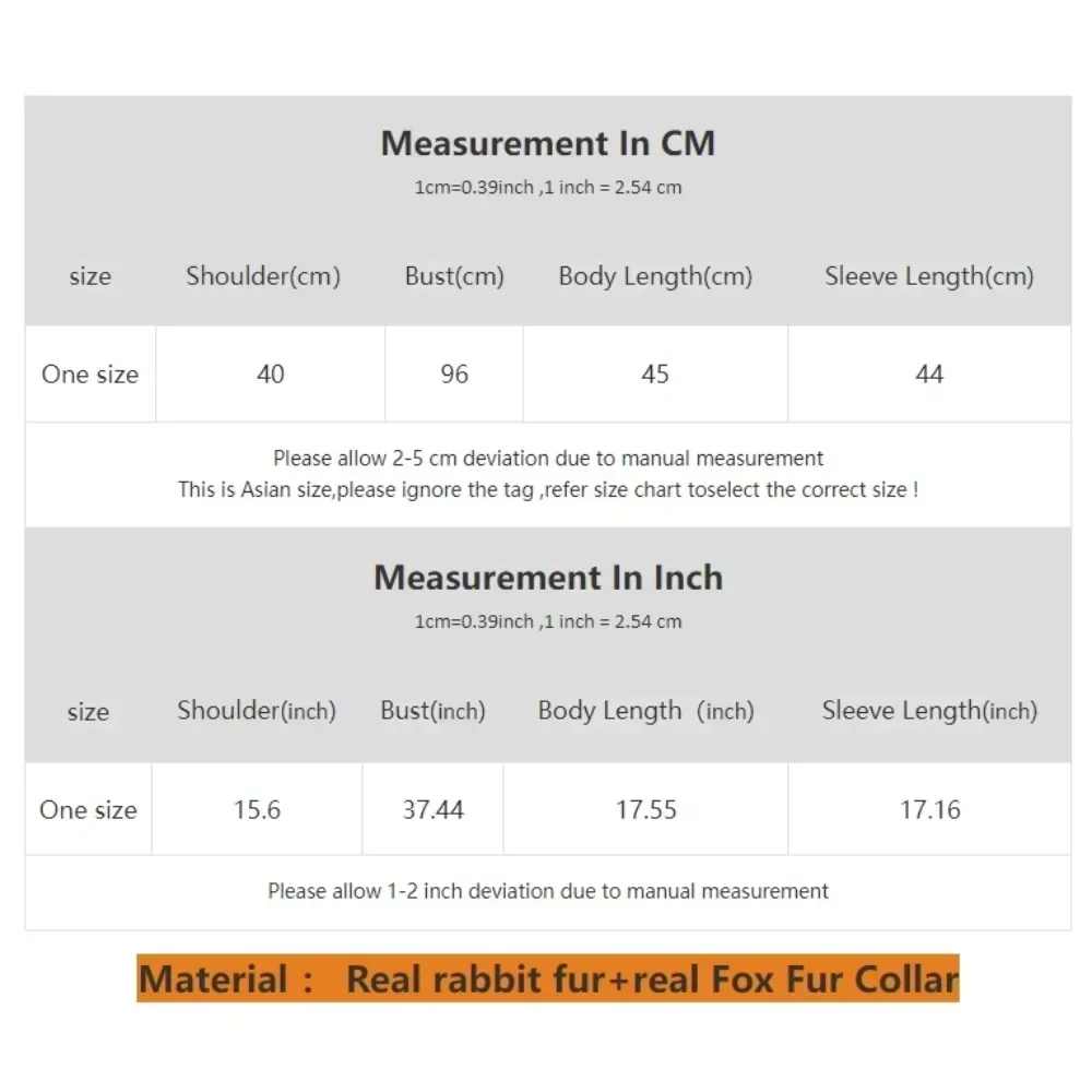 معطف فرو أرنب حقيقي بياقة من فرو الثعلب ، شال محبوك ، جاكيت شتوي ، معطف خريفي ، جديد ، #6