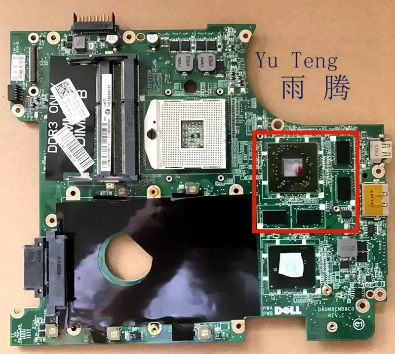 

DAUM8CMB8C0 CN-0951K7 Laptop Motherboard For Dell 14R N4010 Main Board Full Tested OK