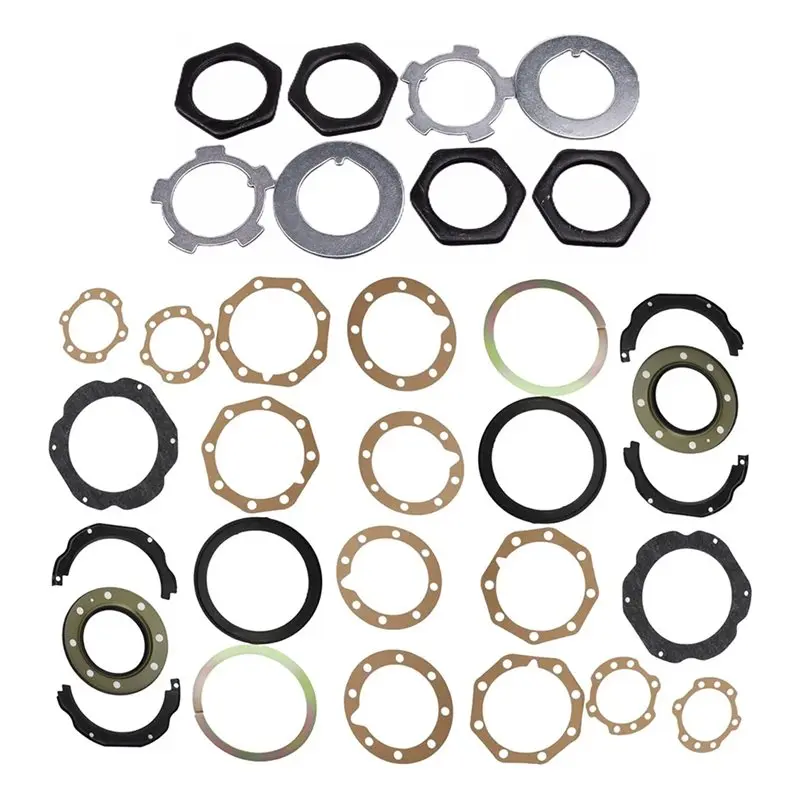 

Gasket Kit For Front Axle Overhaul 04434-60051 For Toyota Land Cruiser 1990-2006 FJ80 FZJ80 HDJ80 HZJ80 04434-60050