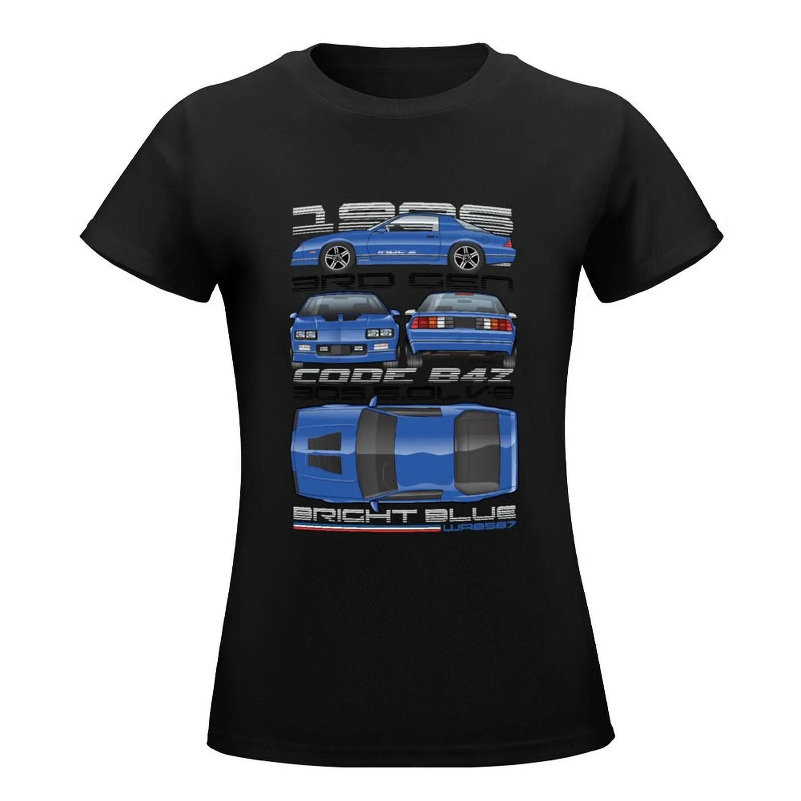 86 Camaro Iroc-Z T-Shirt female new edition Women tops