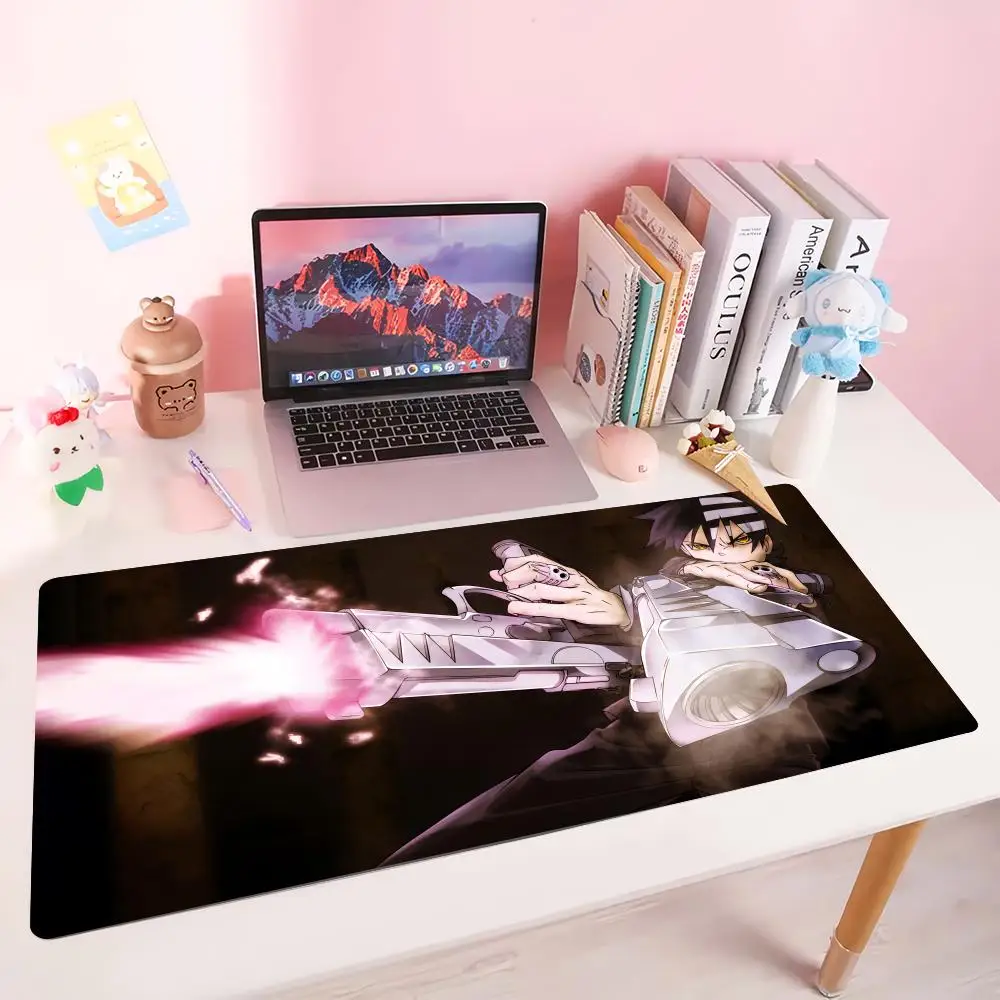 Laptop Computer Game S-Soul EaterES Mouse mat Keyboard Non-Slip Pad Desk Mat Pad Desk Accessories Mouse Pad Mouse pad