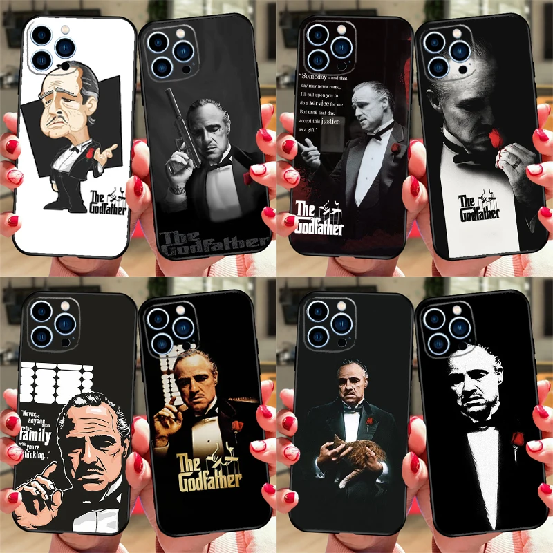 United States TV The Godfather Phone Case For iPhone 16 15 11 12 13 14 Pro Max Mini X XS XR Plus SE2 Funda Coque Capa Cover